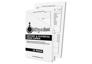 History & Physical Exam Card Pack