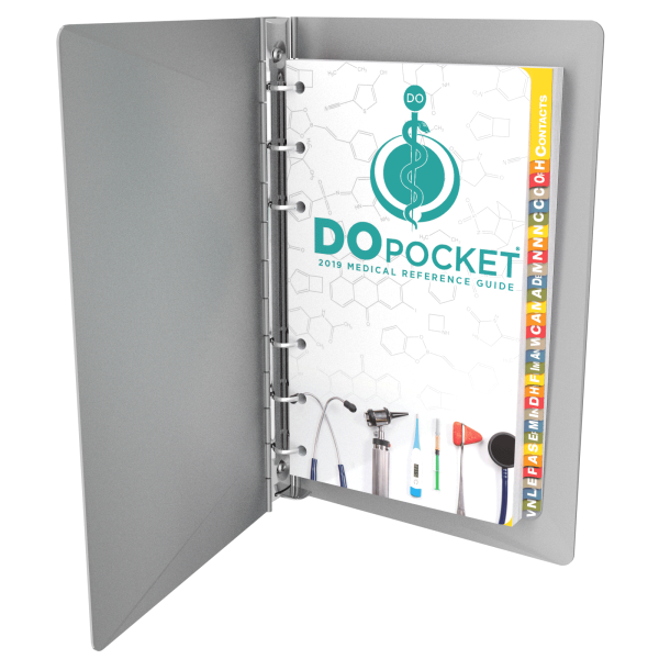 DOpocket Osteopathic Aluminum Binder - 2020