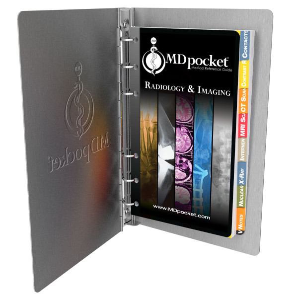 MDpocket Radiology & Imaging Aluminum Binder